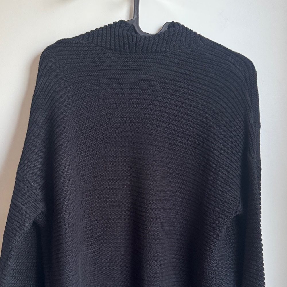 Vince Black Open Front Cardigan - Picture 9 of 10